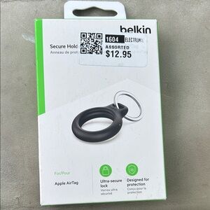 Belkin Black Secure Holder for Apple AirTag